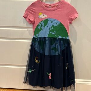 Mini Boden Interplanetary Tuille Dress - Brand New!
